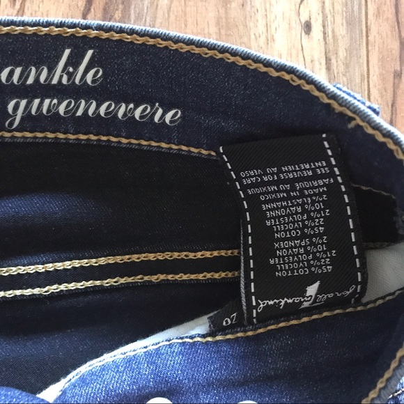 7FAM Cropped Skinny Jeans - Picture 5 of 7